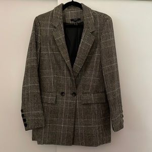 Forever21 Plaid Blazer-Size M